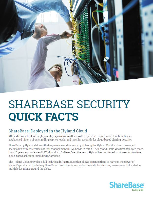 Security, ShareBase, Security, Kyocera, Software, Document Management, Innovative Office Technology Group