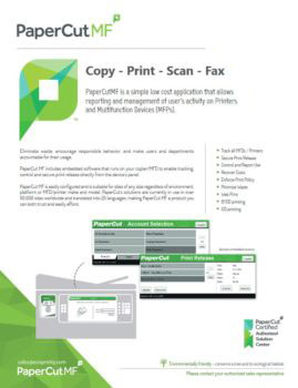Papercut, Mf, Ecoprintq, Innovative Office Technology Group